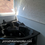 Beli kvarc Prirodni kamen stanglice
