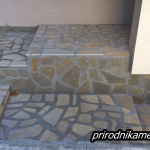 Turski sivi lomljeni prirodni kamen